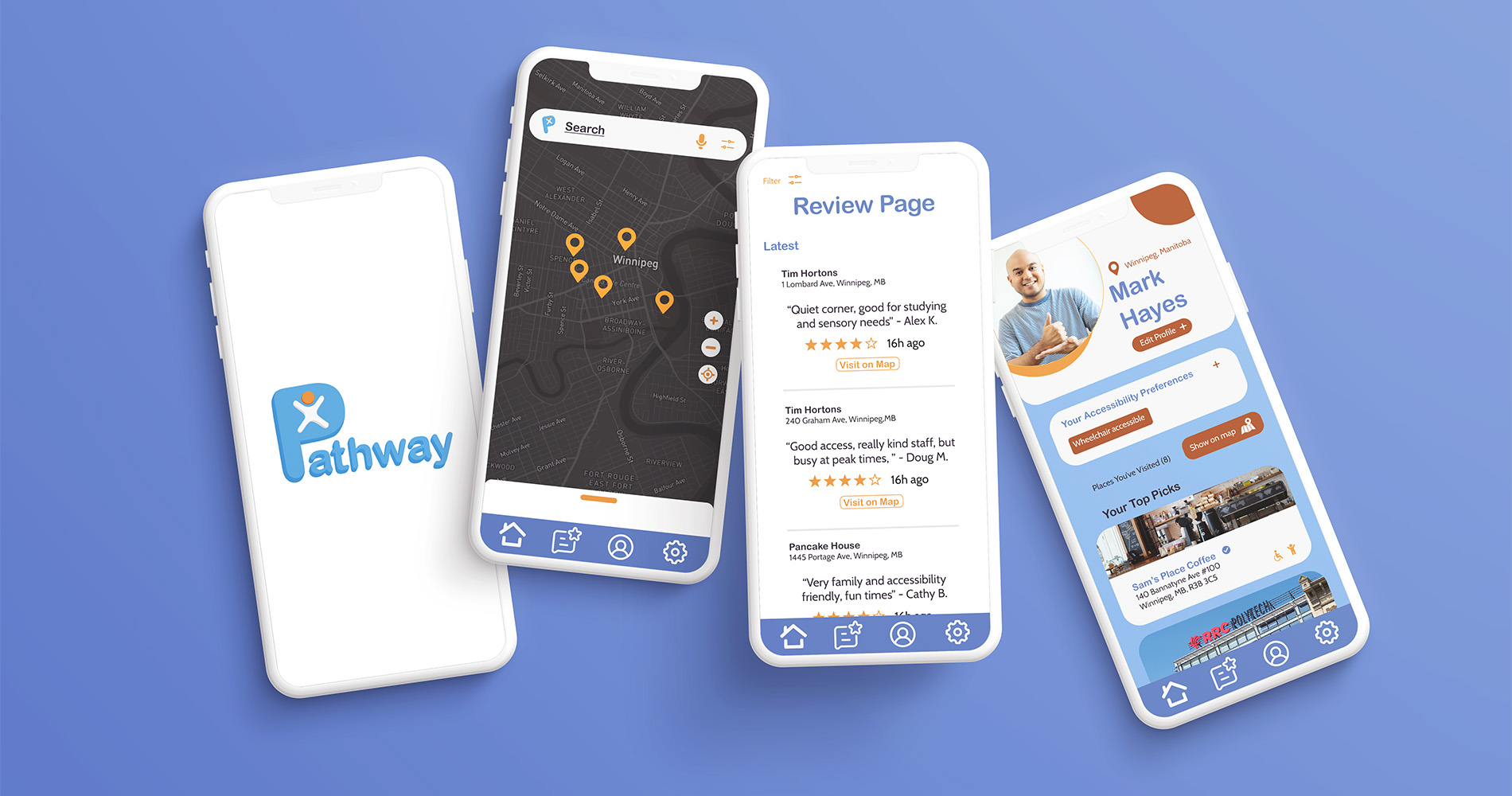 app screens